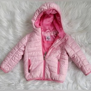 Zeroxposur Coat Size 24M Toddler Girls Pink Midweight Hood‎ Fall Spring